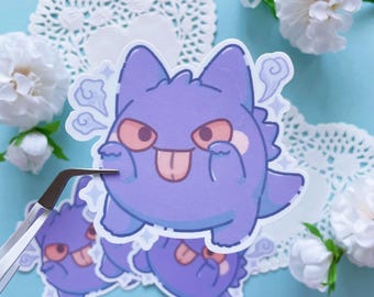 Spooky Ghostie Vinyl Sticker