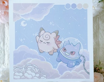 In the Clouds Print