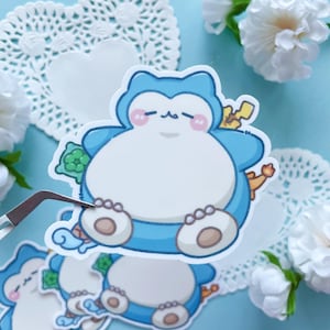 Sleepy Chubs Vinyl Sticker