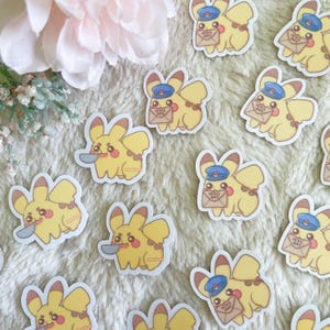 Mini Pikas 1.25in - Vinyl Sticker