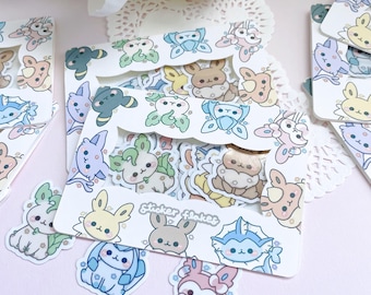 Chibilution Sticker Flakes - 9 Individual Stickers!