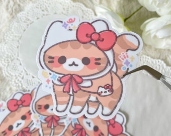 Kitty Bow - Vinyl Sticker