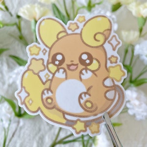 Cutie Alolan Chu - Vinyl Sticker