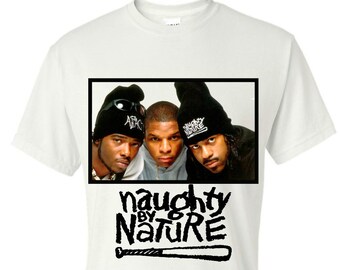 naughty By Nature shirt / 90's Hip Hop / Treach / Vin Rock / Legends /...