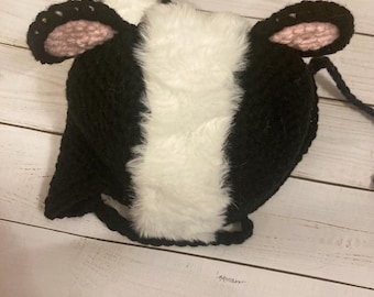 Skunk Hat  / skunk / Halloween costume/