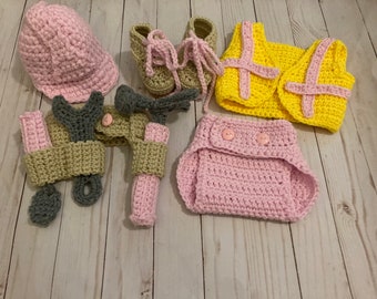 Pink Hard Hat/Construction Worker/Builder/Electrical worker/Daddy's Helper/Pink work boots/Newborn Photo op/pink construction vest