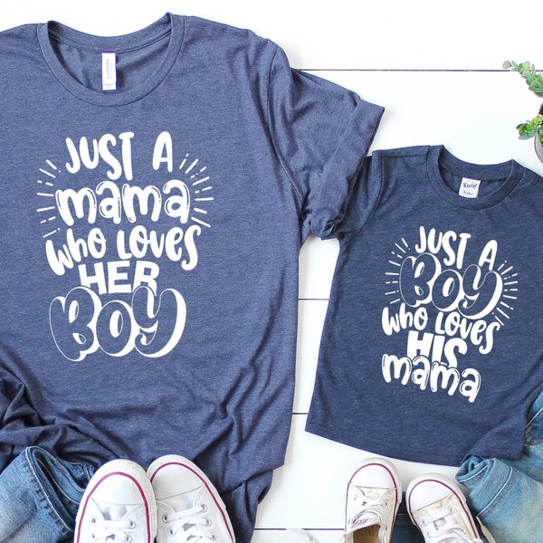 Mommy and son shirts - Mommy and me t-shirts - Matching Mother And Son Tees - Gift for mom with boys - Mother's day gift - Matching tees