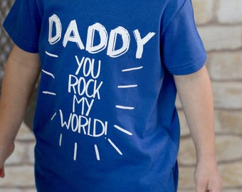 1st fathers day gift - father and son - father and daughter - dads first - best dad - daddy and baby gift - fathers day tee - daddy rocks