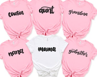 baby shower shirts