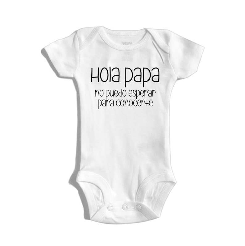 Husband Pregnancy Announcement in Spanish Etsy