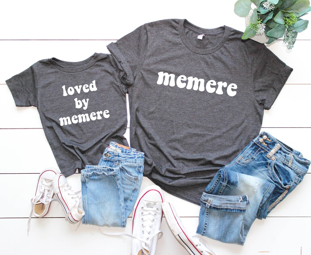 Happiness is Being a Memere Loved by Memere Matching - Etsy