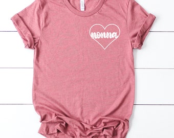 Nonna tshirt - Nonna tee - Nonnalife shirt - Shirt for Nonna - Minimalist Nonna shirt - Cool Nonna - Nonna shirt - Gift for Nonna