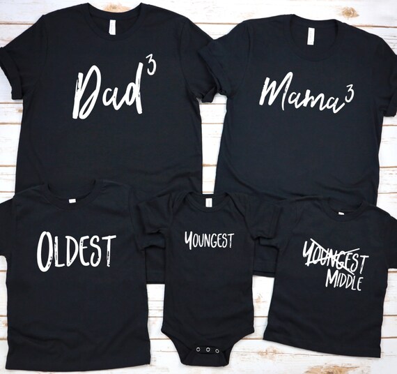baby announcement family shirts