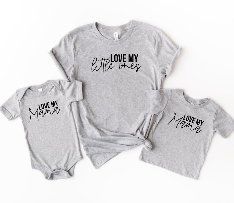 Love my Boy Just a mama who loves her boy Matching Tees for Mother's Day Gift for Mother's Day Matching t-shirts for kids and mama image 3