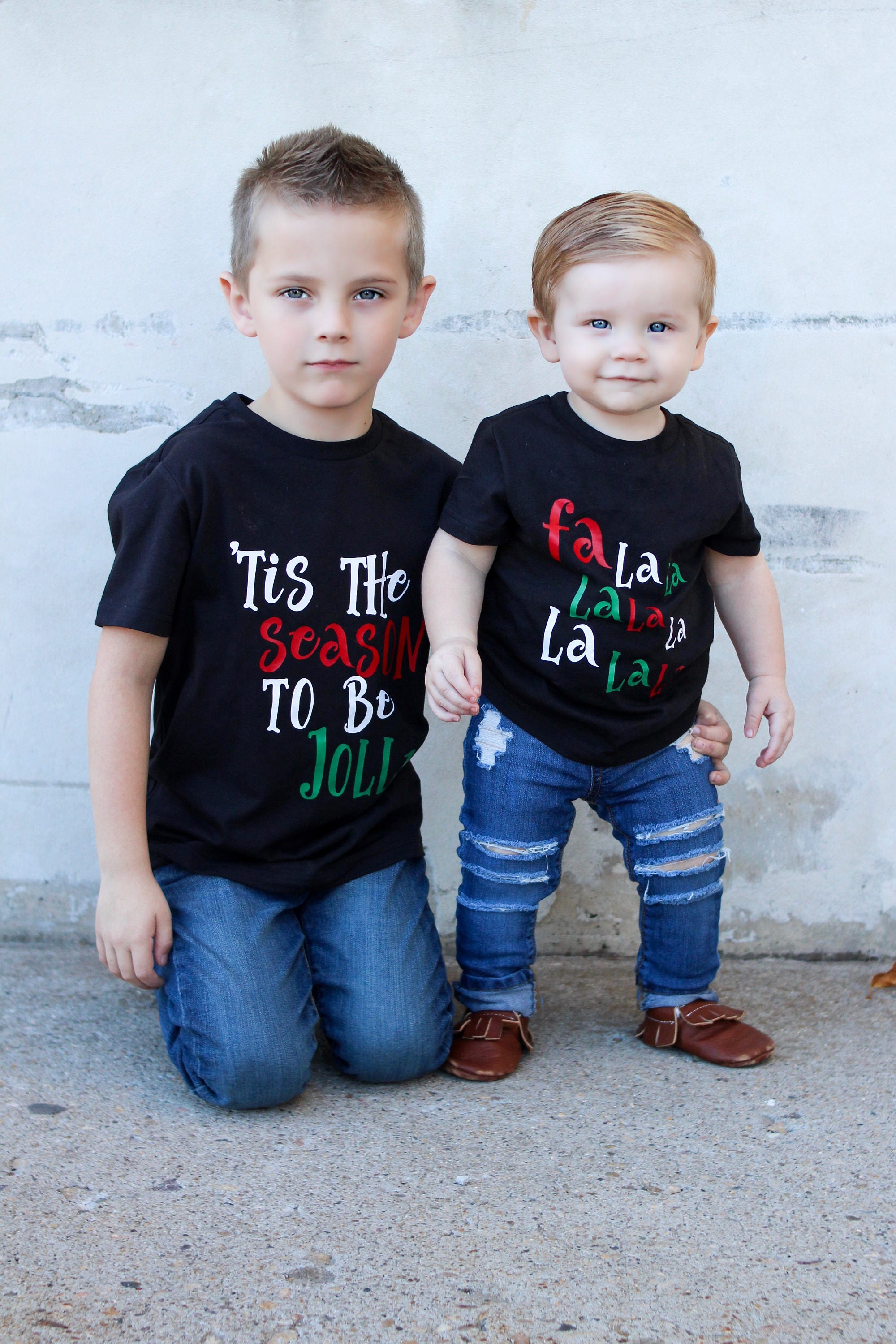 Sibling christmas shirts Sibling christmas outfits Tis the Etsy