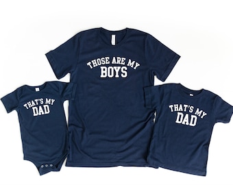 Dad of boys - Matching sons and dad shirt - Father's Day shirt for dad of boys - Dad and his boys - Dad and his kids - Matching shirts