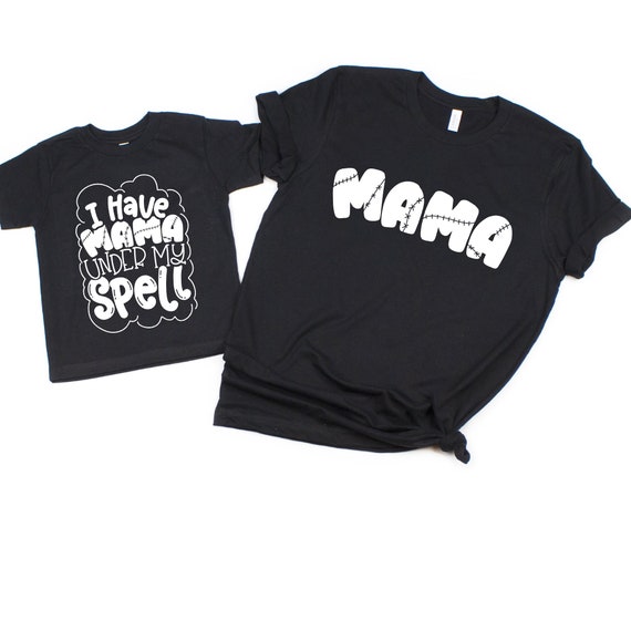 Mommy and Son Halloween Shirts Mommy 