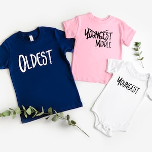 third baby announcement - big middle little - third child pregnancy announcement - 3rd baby announcement - 3rd pregnancy shirts - 3rd child