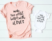Mommy and me valentine shirts - Matching son and mother - Matching mom and daughter - xoxo - Sweet mommy and me matching shirts for son