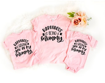 Mommy and me Mother's day shirts - Mommy and me outfit - Matching mother daughter outfit - Mommy and me shirt - Matching family outfit