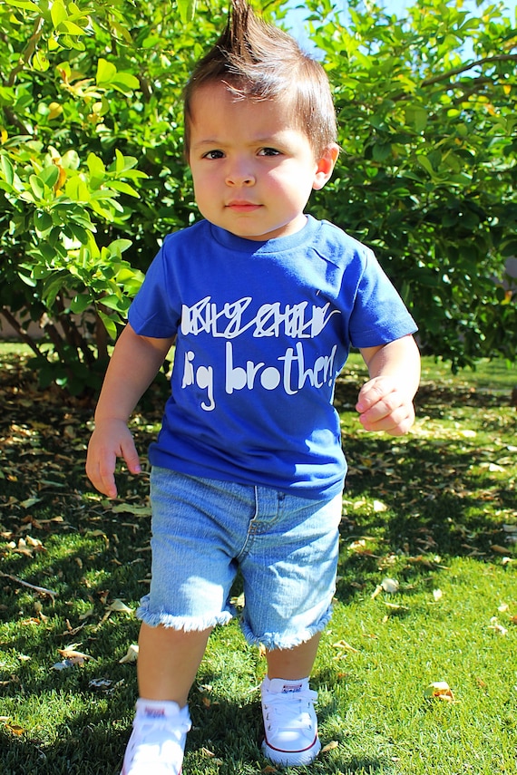 Future Big Brother Promoted to Big Brother Only Child - Etsy