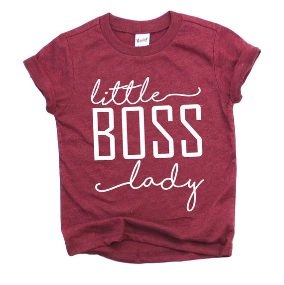 mini boss toddler shirt