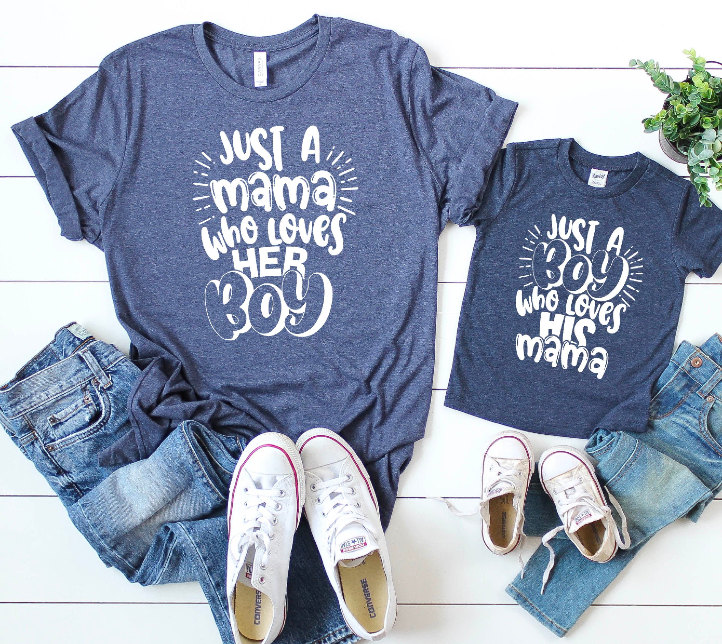 Original Camiseta Madre E Hijo Camisas De Mamá E Hijo Camisetas De