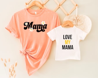 Mommy and me shirts | Set of 2 shirts | Mommy and me matching tees | Mama and her mini | Mama and baby t-shirt for Mother's Day