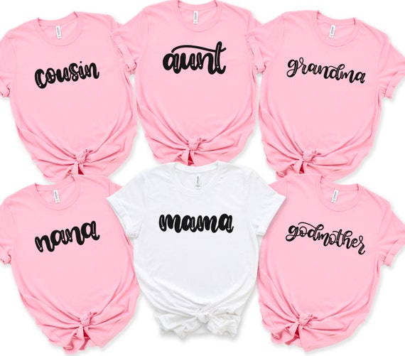Camisas baby shower para familia Camisa de t a Camisa de mam