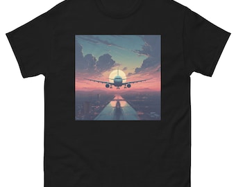 Camiseta clásica hombre Airplane Mode ON