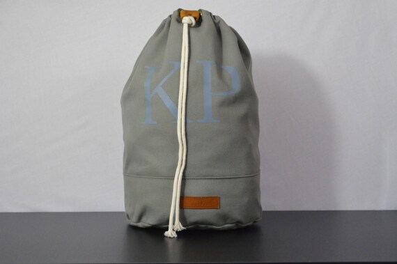 drawstring beach bag