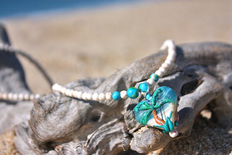 Silver Pearl Silver focal bead Contemporary jewelry Ocean Jewelry