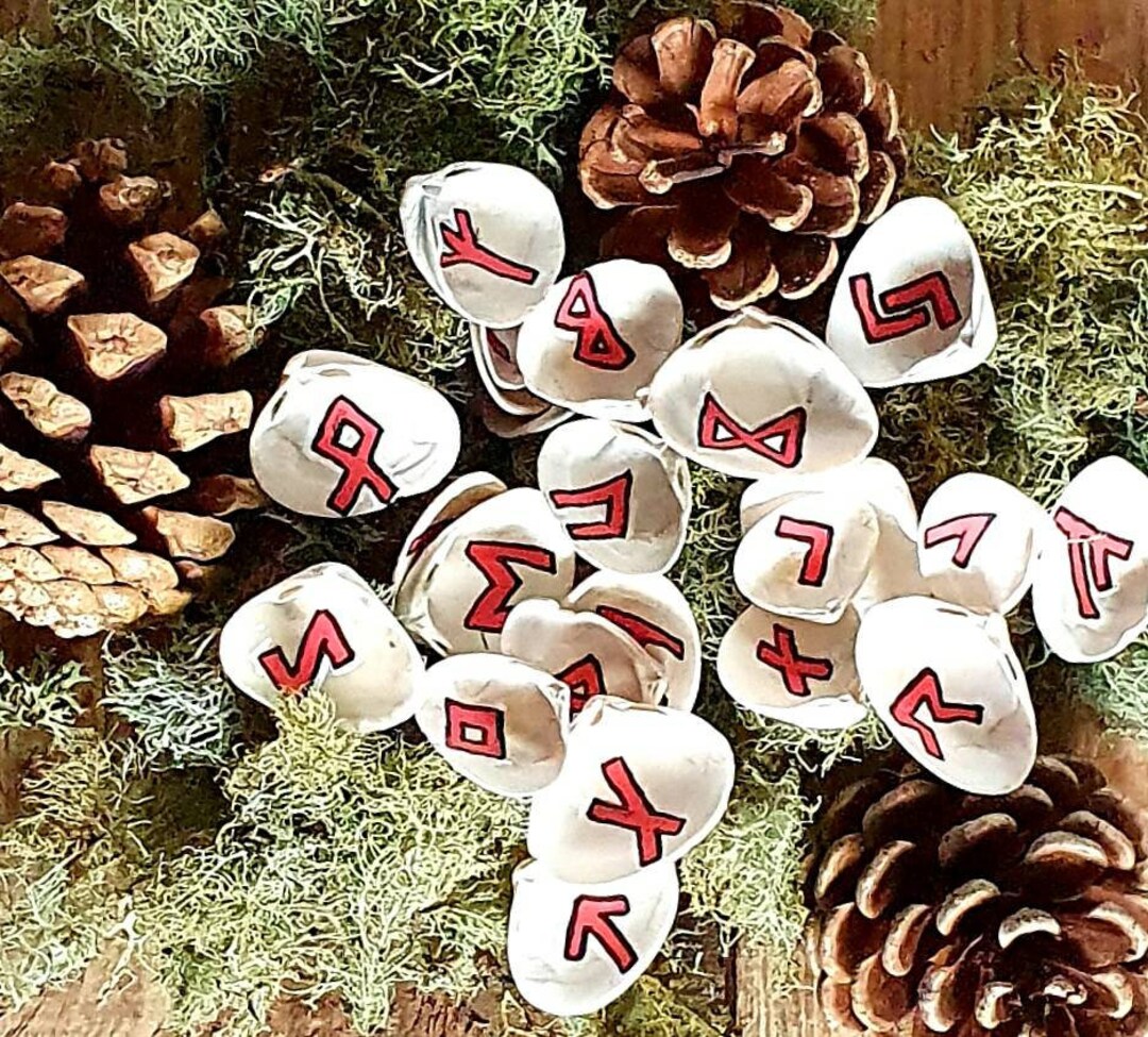 Scottish Rune Shells - Etsy
