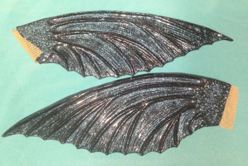 Silicone hipankle finsfor fabric or silicone mermaid tails you pick the color - long Rowan style