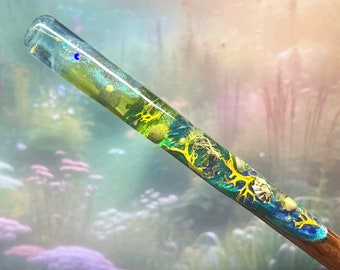 Magic Wand - Druids Wisdom - Perfect handmade personalized gift for Witch or Wizard