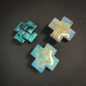 Broche de cruz, broche de lapela feito à mão, presente perfeito para amantes do estilo gótico e punk,