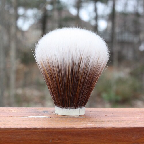 24MM Tuxedo Extra Dense Synthetic Shaving Brush Knot Etsy