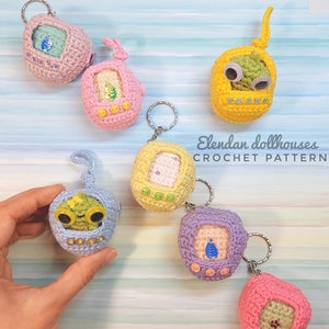 Crochet keychain, crochet pattern, amigurumi pattern, crochet frog, amigurumi frog, beginners friendly crochet