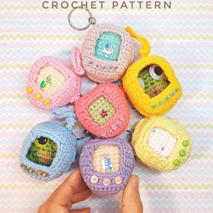 Crochet keychain, crochet pattern, amigurumi pattern, crochet frog, amigurumi frog, beginners friendly crochet