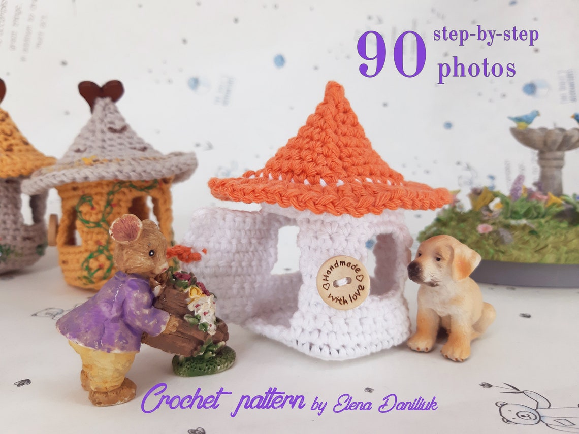 Crochet Pattern Tiny Dollhouse miniature Crochet Pattern Etsy