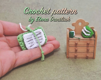 Häkelanleitung - ein Buch von ElenDan (1 inch, 1/2 inch und micro), Häkelanleitung für eine Amigurumi Puppe