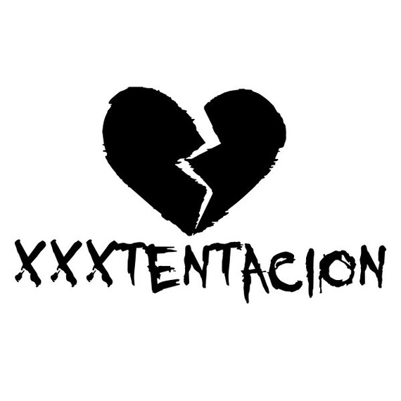 XXX Tentacion vinyl decal sticker for Car/Truck Window | Etsy