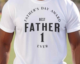 Best Father Shirt Unisex Heavy Cotton Tee Father's Day T-Shirt Gift for Dad Tee