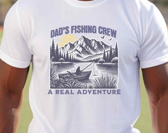 Dad Fishing Shirt Unisex Heavy Cotton Tee Gift for Father T-Shirt