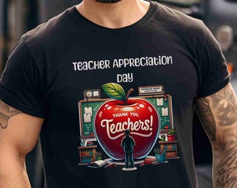 Teacher Appreciation Day Shirt Unisex Heavy Cotton Tee Teacher Thank You Shirt