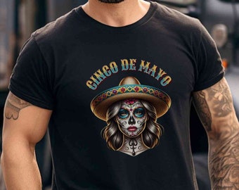 Cinco de Mayo Shirt Unisex Heavy Cotton Tee Gift for Coffee Lover T-Shirt