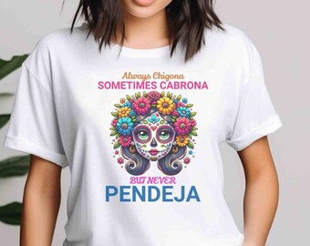 Cinco de Mayo Shirt Unisex Heavy Cotton Tee Gift for Mom Day T-Shirt Fiesta Sugar Skull Tee