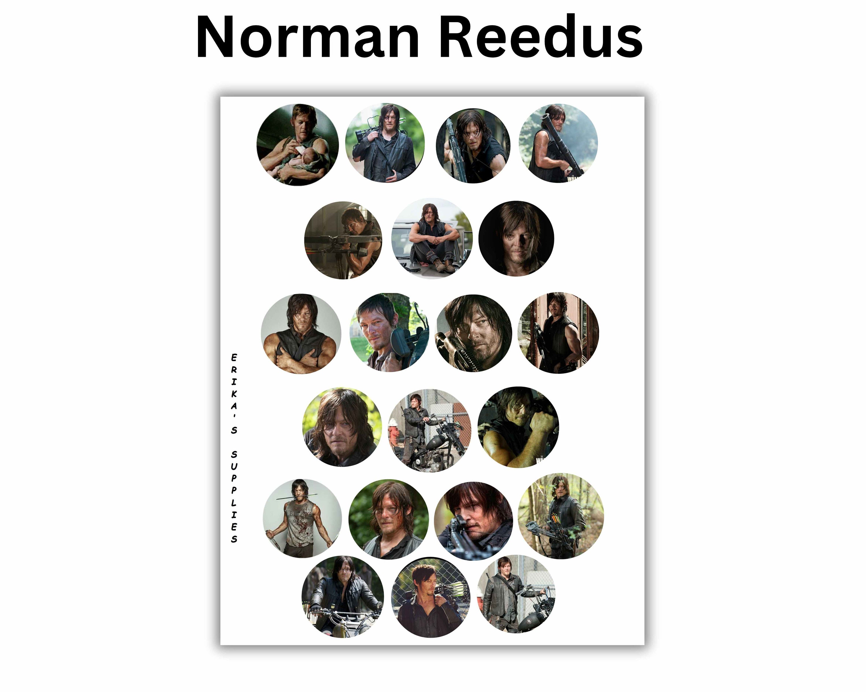 The Ravaged Norman Reedus Norman Reedus Stencil