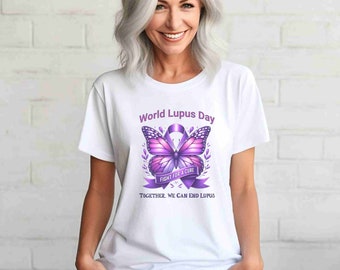 World Lupus Day Shirt Unisex Heavy Cotton Tee