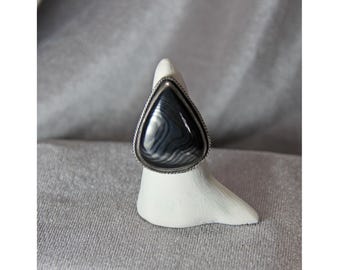 Psilomelane Ring US 7